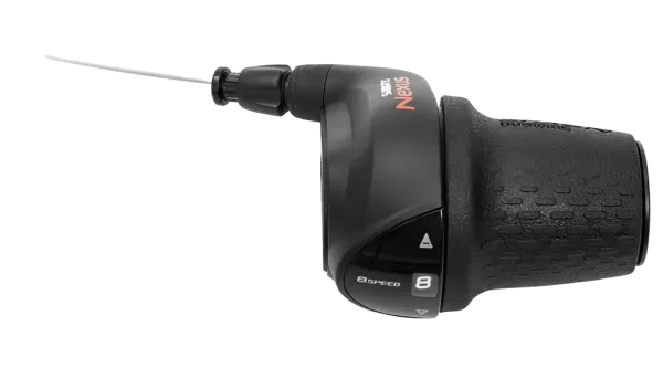 Shimano Drehgriffschalter Nexus SL-C6000 für 8 G.-Nabe, mit Zug, 2100mm, schwarz